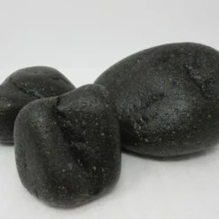 Schwarzer Findling Unterschiedliche Farb- Und Form-Spektren Per 1kg -Hobby Verkäufe 023AT 1 2