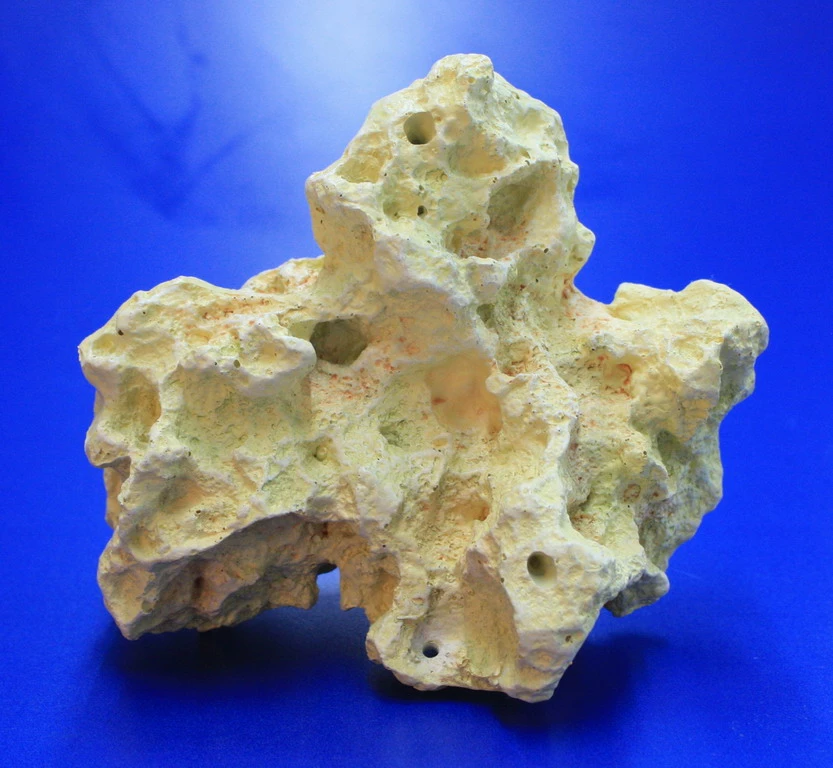 Lochstein Gr. S - Ca. 16x10,5x13,5 Cm - Künstlicher Gelb-rötlicher Mondstein 3 Lochstein Gr. S - Ca. 16x10,5x13,5 Cm - Künstlicher Gelb-rötlicher Mondstein