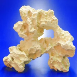 Lochstein Gr. L - Ca. 27x11,5x24,5 Cm - Künstlicher Gelb-rötlicher Mondstein