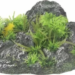 Flamingo Condroz Fels Mit Pflanzen - Winkel - 23 X 22 X 8,5 Cm