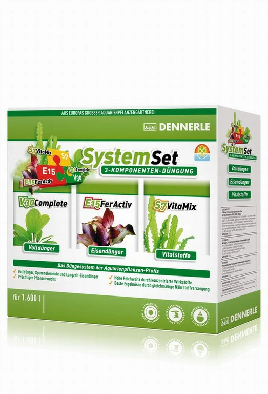 DENNERLE Perfect Plant SystemSet Für 1.600 Liter - System-Düngung 3 DENNERLE Perfect Plant SystemSet Für 1.600 Liter - System-Düngung