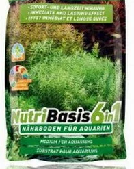 4,8 Kg DENNERLE NutriBasis 6in1 - Langzeit-Nährboden Für Aquarien Bis 140 Liter