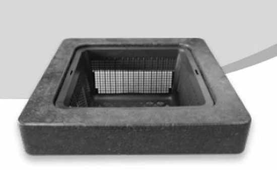 Schwimmender Teichkorb - Insel Ca. 25 X 25 Cm, Schwarz 3 Schwimmender Teichkorb - Insel Ca. 25 X 25 Cm, Schwarz