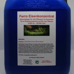 5 Liter Ferro Kanister Eisenkonzentrat / Eisendünger Für 30.000 Liter Wasser