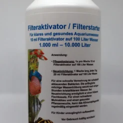 1.000 Ml Filteraktivator / Filterstarter Für 10.000 Liter Aquarium-Wasser