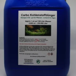 5 Liter Kanister Carbo Kohlenstoffdünger Für 250.000 Liter Wasser, Flüssiges CO2 - Gut Für Pflanzen - Schlecht Für Algen