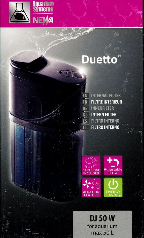 Arcadia Duetto 150 - Multifunktions-Innenfilter Für Ein Aquarium Von Bis Zu 120 Liter 3 Arcadia Duetto 150 - Multifunktions-Innenfilter Für Ein Aquarium Von Bis Zu 120 Liter