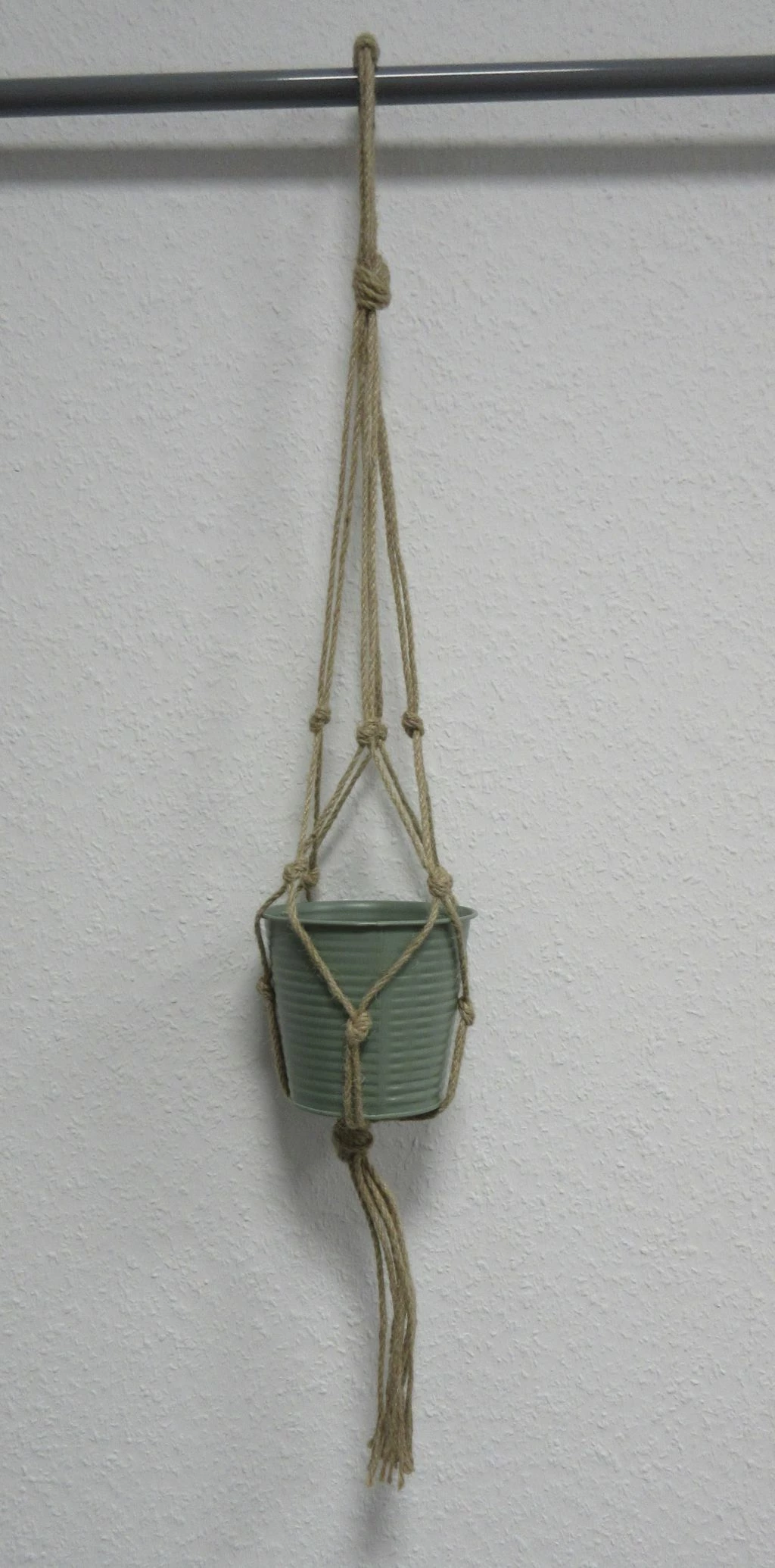 Grüne Blumenampel - Hängender Blumentopf 3 Grüne Blumenampel - Hängender Blumentopf