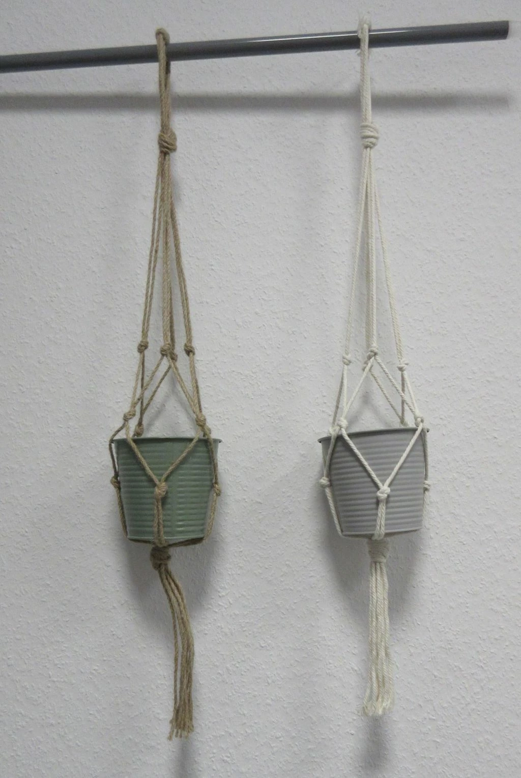 Grüne Blumenampel - Hängender Blumentopf 4 Grüne Blumenampel - Hängender Blumentopf – Bild 2