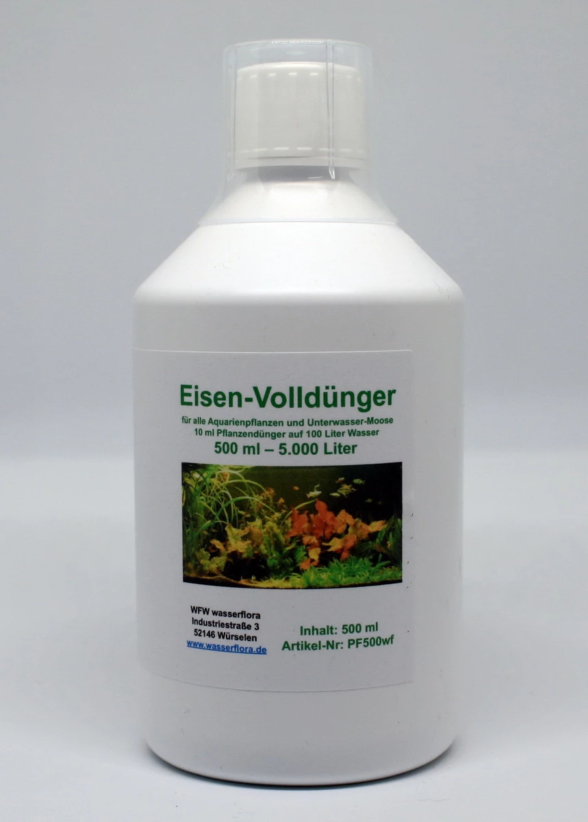500 Ml Eisen-Volldünger Für Bis Zu 5.000 Liter Wasser 3 500 Ml Eisen-Volldünger Für Bis Zu 5.000 Liter Wasser