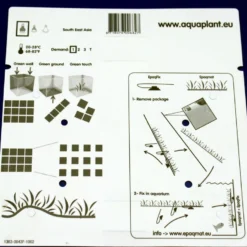 Green-Wall XL Schmalblättriges Javafarn / Microsorum Minor Auf Matte Ca. 170x140 Mm -Hobby Verkäufe oM43F SG 1 5